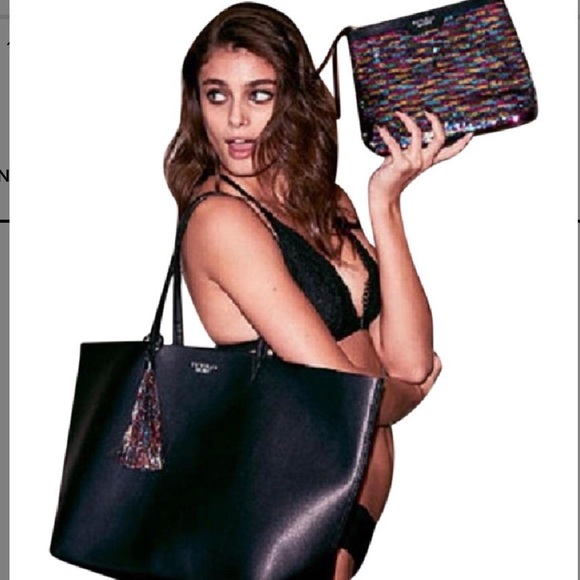 VS Limited Edition Extra Large Tote Bag &Pouch Set - Picture 2 of 5